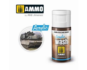 ACRYLIC WASH DARK WASH JAR 15 ML A.MIG-0708