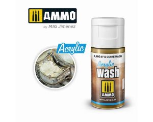 ACRYLIC WASH OCHRE WASH JAR 15 ML A.MIG-0712