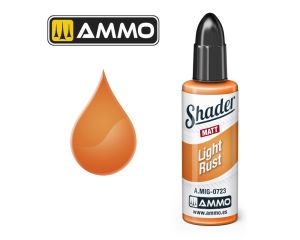 SHADER MATT LIGHT RUST JAR 10ML A.MIG-0723