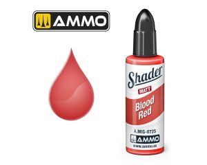 SHADER MATT BLOOD RED JAR 10ML A.MIG-0725