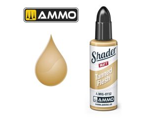 SHADER MATT TANNED FLESH JAR 10ML A.MIG-0732