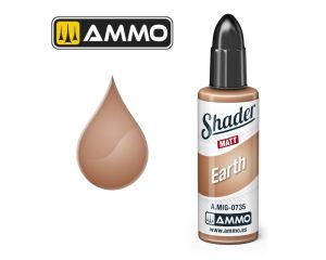 SHADER MATT EARTH JAR 10ML A.MIG-0735