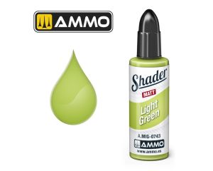 SHADER MATT LIGHT GREEN JAR 10ML A.MIG-0743