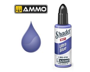 SHADER MATT ULTRA BLUE JAR 10ML A.MIG-0750