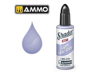 SHADER MATT LIGHT LILAC GREY JAR 10ML A.MIG-0753