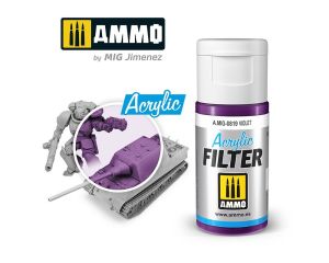 ACRYLIC FILTER VIOLET JAR 15 ML A.MIG-0819