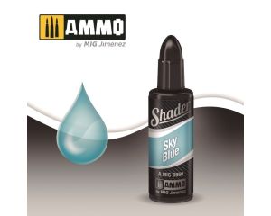 SHADER SKY BLUE JAR 10ML A.MIG-0860