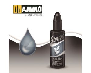 SHADER NIGHT BLUE JAR 10ML A.MIG-0862