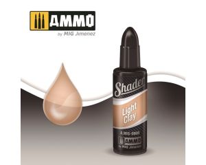 SHADER LIGHT CLAY JAR 10ML A.MIG-0869