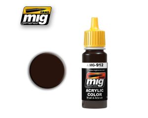 ACRYLIC COLOR RED BROWN SHADOW JAR 17ML** A.MIG-0912