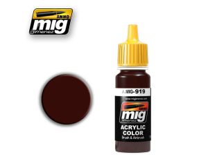 ACRYLIC COLOR RED PRIMER DARK BASE JAR 17ML ** A.MIG-0919
