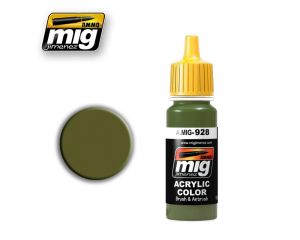 ACRYLIC COLOR OLIVE DRAB HIGH LIGHTS JAR 17ML A.MIG-0928