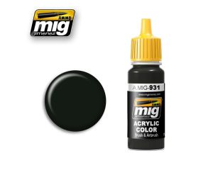 ACRYLIC COLOR RUSSIAN DARK BASE JAR 17ML A.MIG-0931