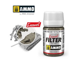 ENAMEL FILTER GREY FOR YELLOW SAND JAR 35 ML A.MIG-1505