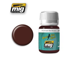 PANEL LINE WASH DARK RED BROWN JAR 35 ML A.MIG-1605