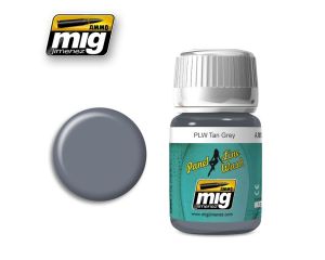 PANEL LINE WASH TAN GREY JAR 35 ML ** A.MIG-1610