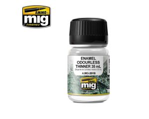 ENAMEL OUDERLESS THINNER JAR 35 ML A.MIG-2018