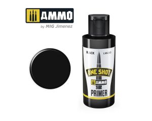 ONE SHOT PRIMER BLACK JAR 60 ML A.MIG-2023