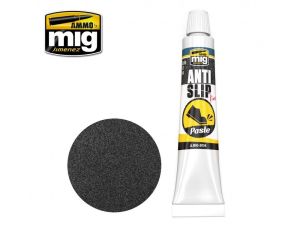 ANTI-SLIP PASTE - BLACK COLOR FOR 1/72 en 1/48 TUBE 20 ML A.MIG-2034