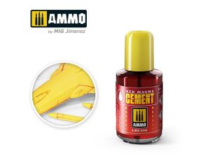 AMMO RED MAGMA CEMENT JAR 30 ML A.MIG-2046