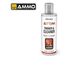 ATOM THINNER AND CLEANER 60 ML (4/24) * ATOM-20510