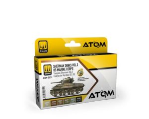 ATOM SHERMAN TANKS VOL 3 WWII US MARINE CORPS SET (03/25) * ATOM-20751