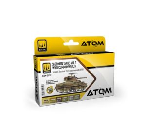 ATOM SHERMAN TANKS VOL 1 WWII COMMONWEALTH SET  (03/25) * ATOM-20752