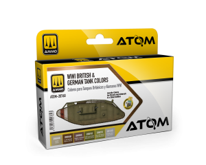 ATOM WWI BRITISH en GERMAN COLORS SET ATOM-20760