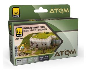 ATOM CEMENT AND CONCRETE COLORS SET ATOM-20851