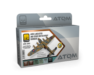 ATOM AVRO LANCASTER AND OTHER NIGHT BOMBERS SET ATOM-20925