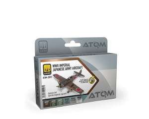 ATOM WWII IMPERIAL JAPANESE ARMY AICRAFT SET (12/24) * ATOM-20927