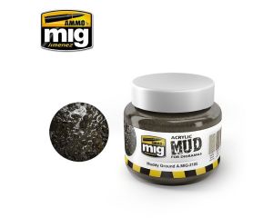 ACRYLIC MUD MUDDY GROUND JAR 250 ML A.MIG-2105