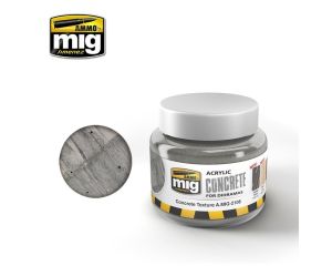 ACRYLIC CONCRETE TEXTURE JAR 250 ML A.MIG-2108