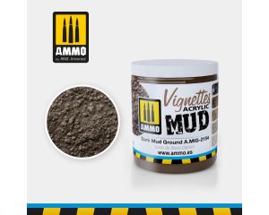 VIGNETTES ACRYLIC DARK MUD GROUND 1 JAR 100ML A.MIG-2154