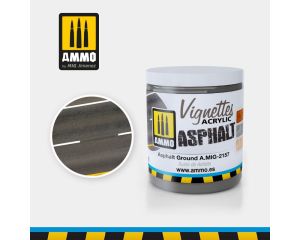 VIGNETTES ACRYLIC ASPHALT GROUND 1 JAR 100ML A.MIG-2157