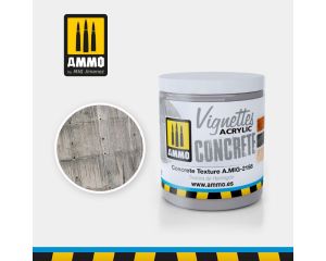 VIGNETTES ACRYLIC CONCRETE TEXTURE 1 JAR 100ML A.MIG-2158