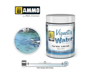ACRYLIC TEXTURE CLEAR WATER 100ML JAR A.MIG-2245