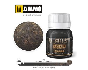 U-RUST BLACK OXIDE JAR 40 ML A.MIG-2252