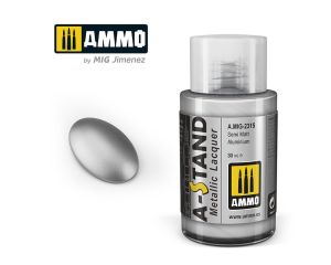 AMMO A-STAND SEMI MATT ALUMINIUM 30ML JAR A.MIG-2315