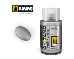 AMMO A-STAND DULL ALUMINIUM 30ML JAR A.MIG-2316