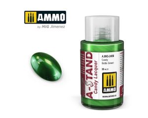 AMMO A-STAND CANDY BOTTLE GREEN 30ML JAR A.MIG-2456