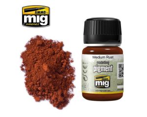 SUPERFINE PIGMENT MEDIUM RUST JAR 35 ML A.MIG-3005