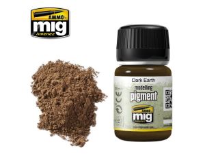 SUPERFINE PIGMENT DARK EARTH JAR 35 ML A.MIG-3007