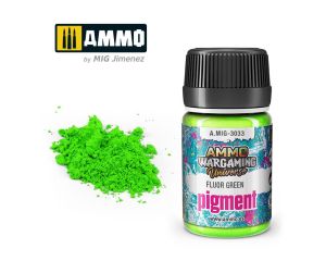 WARGAMING PIGMENT FLUOR GREEN 35 ML A.MIG-3033