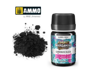 WARGAMING PIGMENT CARBONIZED BLACK 35 ML A.MIG-3052