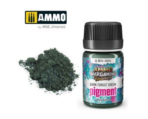 WARGAMING PIGMENT DARK FOREST GREEN 35 ML A.MIG-3055