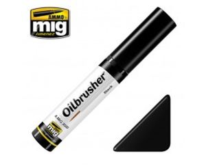 OILBRUSHER BLACK JAR 10 ML A.MIG-3500