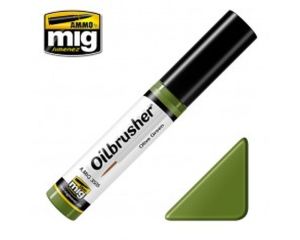 OILBRUSHER OLIVE GREEN JAR 10 ML A.MIG-3505