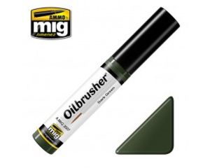 OILBRUSHER DARK GREEN JAR 10 ML A.MIG-3507