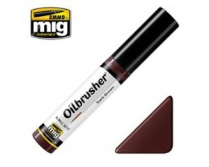 OILBRUSHER DARK BROWN JAR 10 ML A.MIG-3512